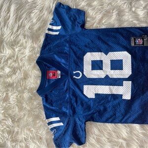 NFL Kids Indianapolis Colts #18 Royal Blue Football Jersey